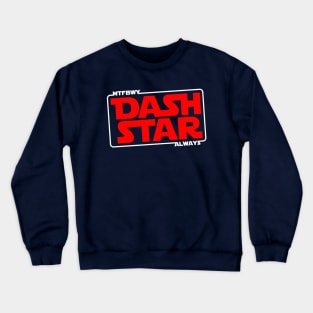 Dash Star "Empire Strikes Back" Red Logo Crewneck Sweatshirt